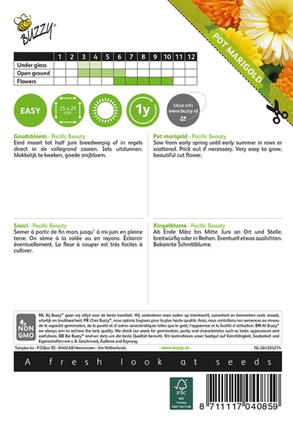 Pot marigold pacific beauty