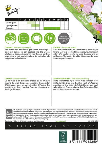 Cosmos sensation mixed