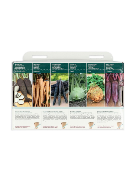 Collection forgotten vegetables