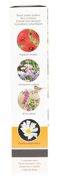 Friendly flowers - birds mixture