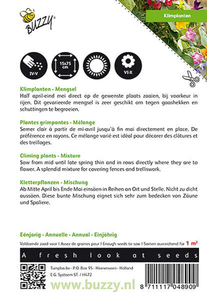 Climbing plants mixture