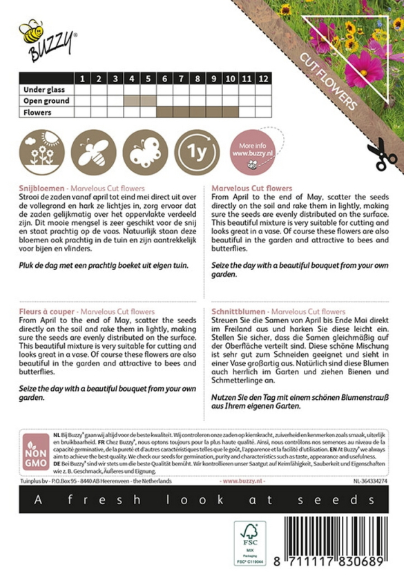 Bouquet mix - marvelous cut flowers