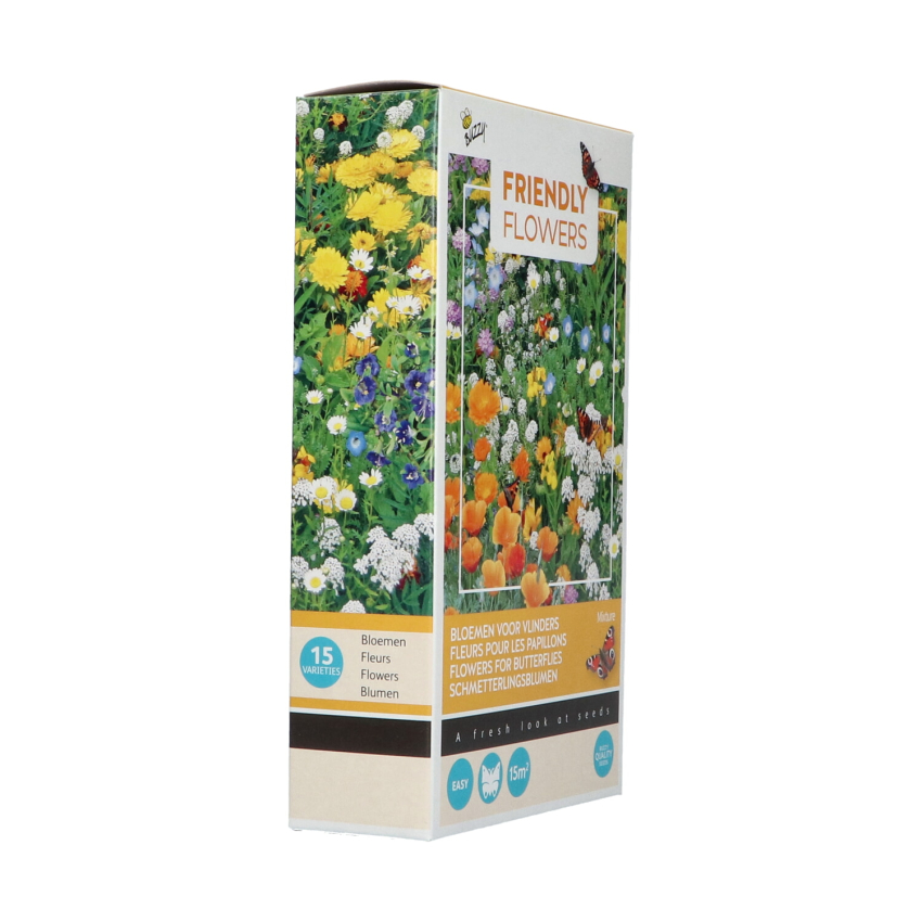 Friendly flowers - butterfly mixture